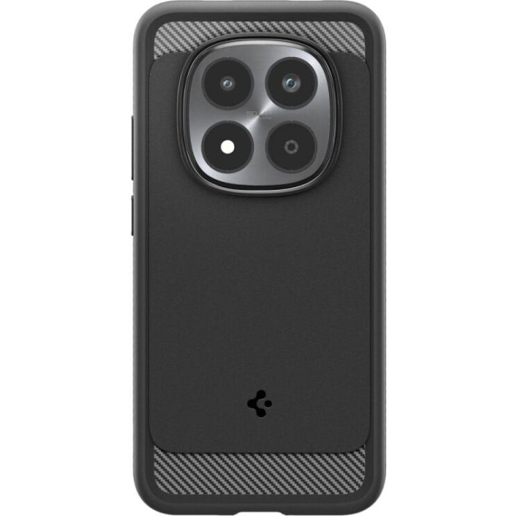 Захисний чохол Spigen Rugged Armor для Xiaomi Redmi Note 15 Pro 5G (ACS10460) - Matte Black: фото 2 з 15