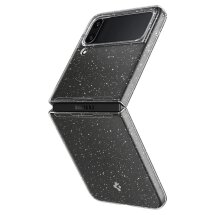Защитный чехол Spigen (SGP) Air Skin Glitter для Samsung Galaxy Flip 4 - Crystal Quartz: фото 1 из 20