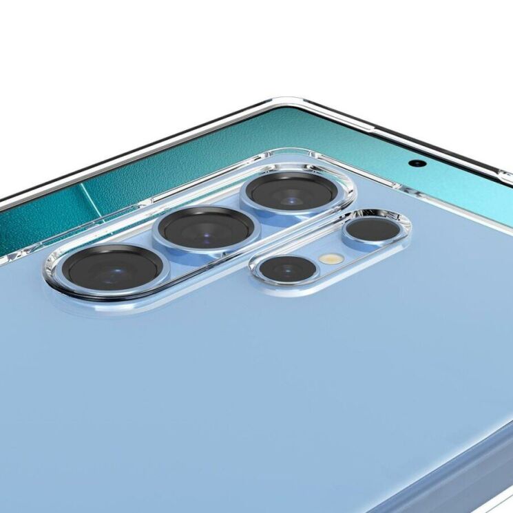 Защитный чехол Spigen (SGP) Liquid Crystal для Samsung Galaxy S25 Ultra (S938) ACS08948 - Crystal Clear: фото 4 из 14