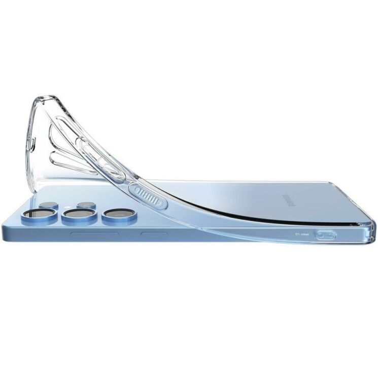 Защитный чехол Spigen (SGP) Liquid Crystal для Samsung Galaxy S25 Ultra (S938) ACS08948 - Crystal Clear: фото 7 из 14
