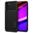 Захисний чохол Spigen (SGP) Rugged Armor для Samsung Galaxy S21 FE (G990) - Matte Black (230692B)