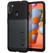 Захисний чохол Spigen (SGP) Slim Armor для Samsung Galaxy A11 (A115) - Metal Slate (264564M)