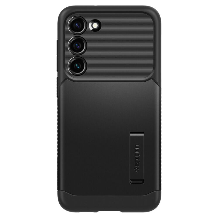 Защитный чехол Spigen (SGP) Slim Armor для Samsung Galaxy S23 (S911) - Black: фото 4 из 8