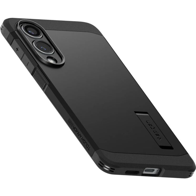 Защитный чехол Spigen (SGP) Tough Armor (MagFit) для Samsung Galaxy S25 Edge (S937) ACS09422 - Black: фото 11 из 23