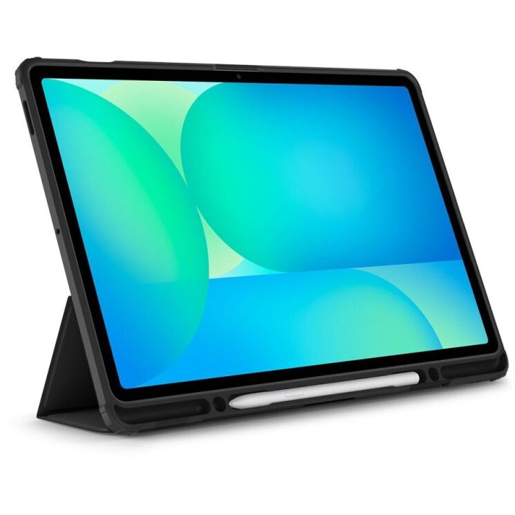 Захисний чохол Spigen (SGP) Ultra Hybrid Pro для Samsung Galaxy Tab S10 FE Plus (ACS09446) - Black: фото 6 з 16