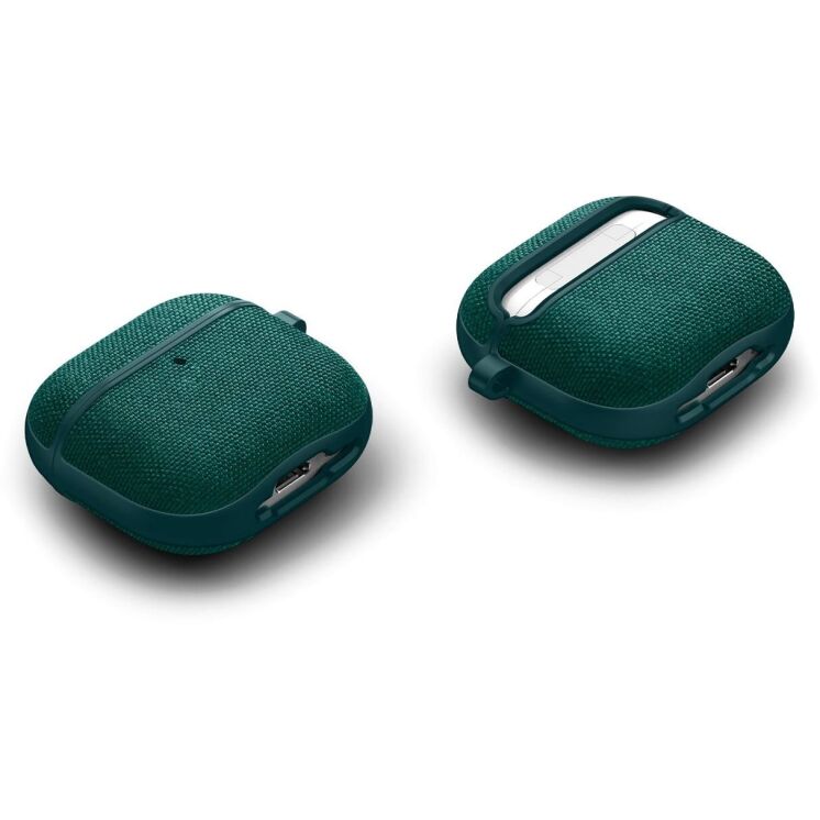 Защитный чехол Spigen (SGP) Urban Fit (FH) для Apple AirPods 4 (ACS08650) - Midnight Green: фото 9 из 15