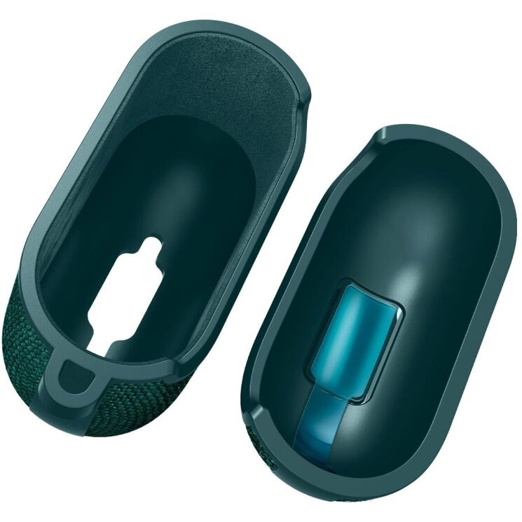 Защитный чехол Spigen (SGP) Urban Fit (FH) для Apple AirPods 4 (ACS08650) - Midnight Green: фото 8 из 15