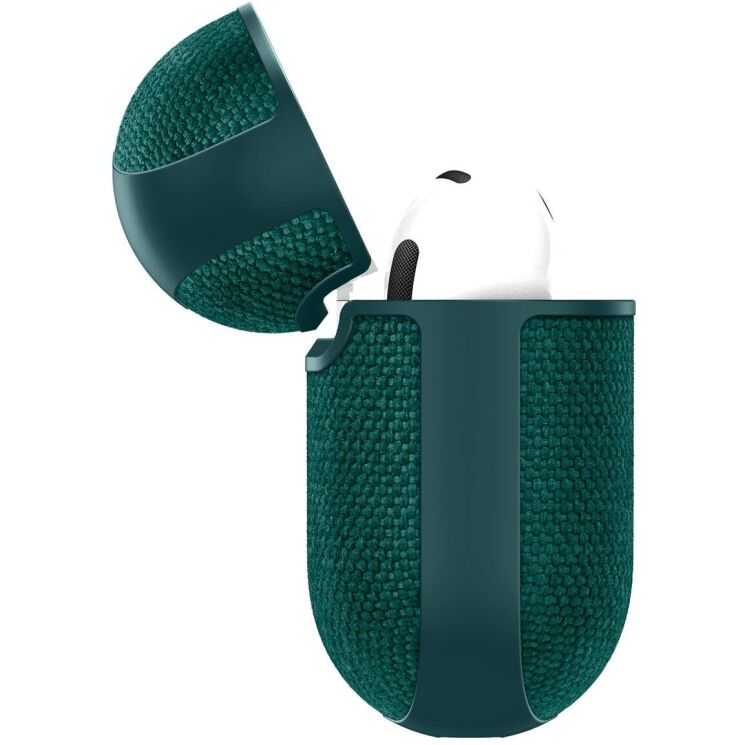 Защитный чехол Spigen (SGP) Urban Fit (FH) для Apple AirPods 4 (ACS08650) - Midnight Green: фото 4 из 15