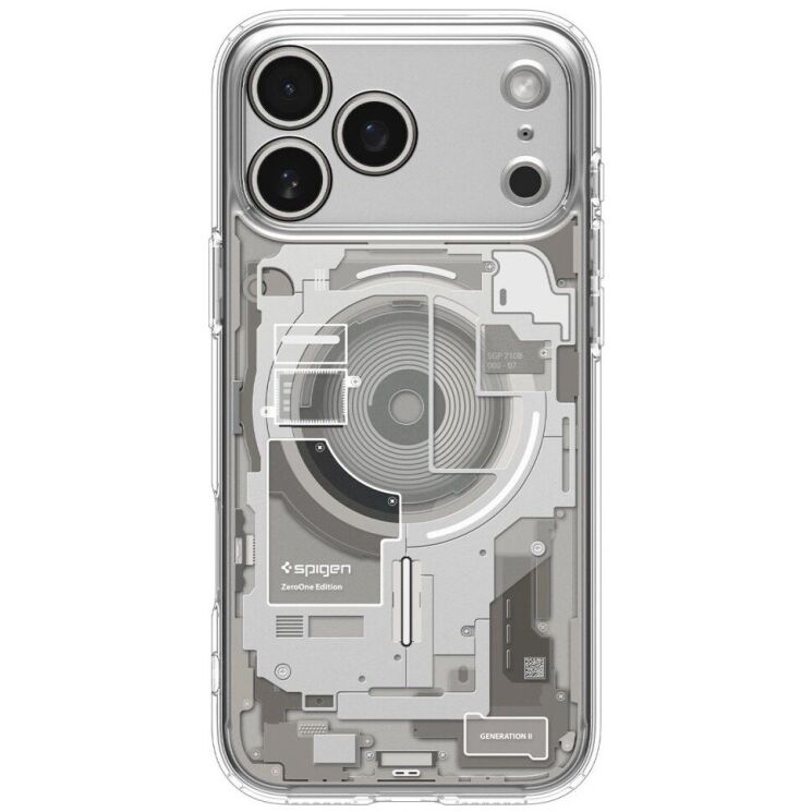 Защитный чехол Spigen Ultra Hybrid Zero One (MagFit) для iPhone 18 Pro Max (ACS12127) - Natural (440312N) Защитный чехол Spigen Ultra Hybrid Zero One (MagFit) для iPhone 18 Pro Max (ACS12127) - Natural: фото 3 из 12