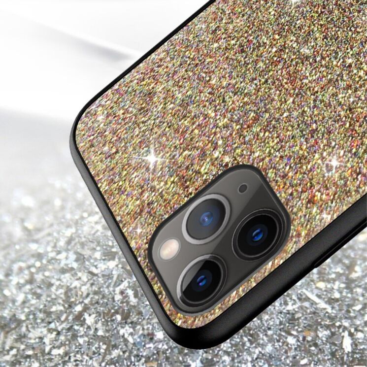 Захисний чохол SULADA Dazzling Glittery для Apple iPhone 12 / iPhone 12 Pro - Black: фото 5 з 7