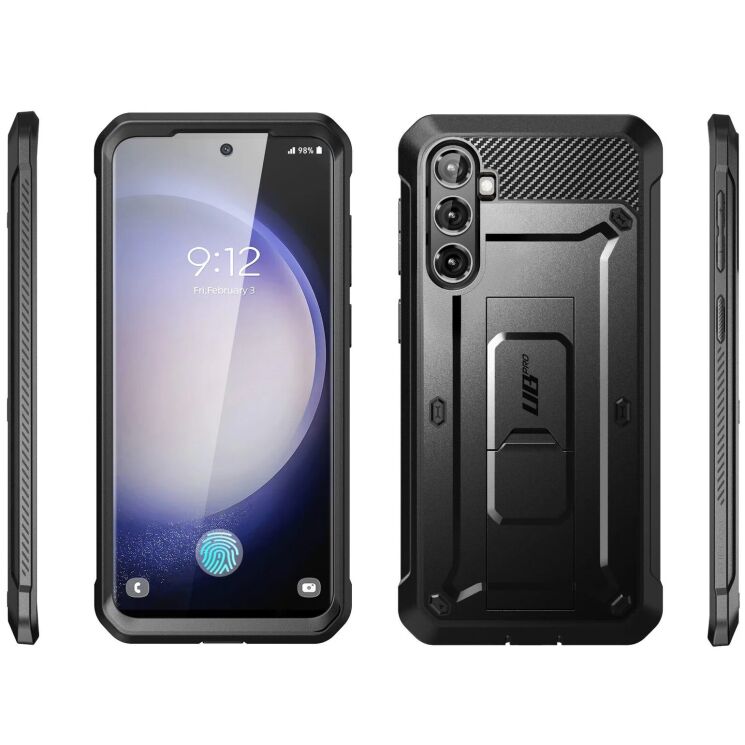 Защитный чехол Supcase Unicorn Beetle Pro Rugged Case для Samsung Galaxy S24 FE (S721) 843439151581 - Black: фото 4 из 11