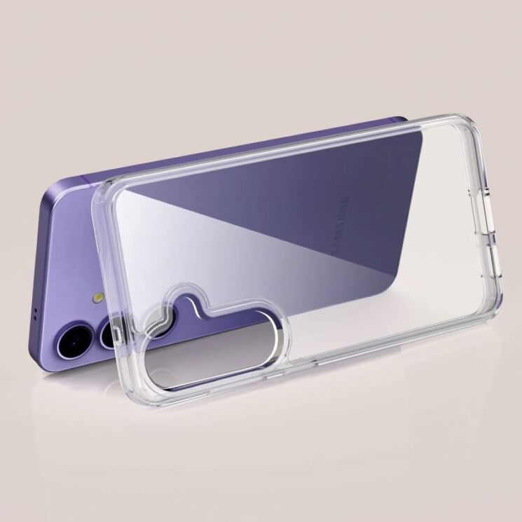 Защитный чехол Tech-Protect FlexAir Hybrid для Samsung Galaxy S25 Edge (S937) - Clear: фото 3 из 5