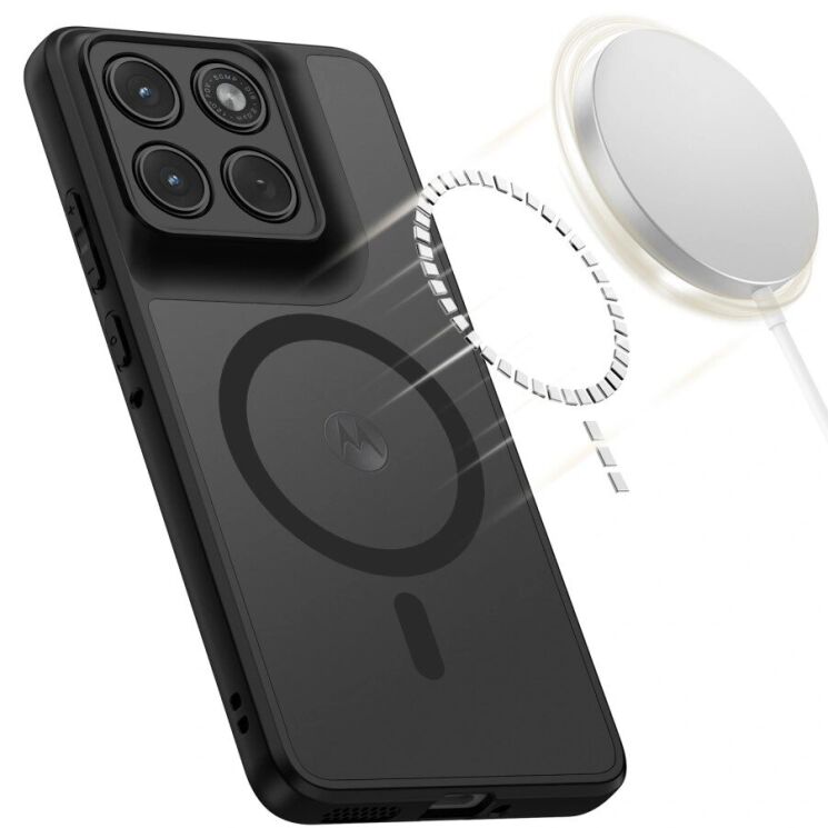 Защитный чехол Tech-Protect Magmat MagSafe для Motorola Edge 70 - Matte Black (402133MB) Защитный чехол Tech-Protect Magmat MagSafe для Motorola Edge 70 - Matte Black: фото 3 из 8