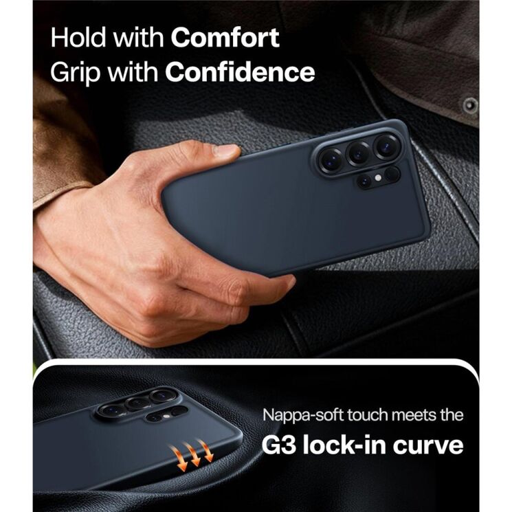 Защитный чехол TORRAS Guardian для Samsung Galaxy S26 Ultra - Black: фото 2 из 14