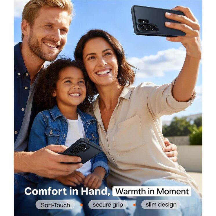 Защитный чехол TORRAS Guardian для Samsung Galaxy S26 Ultra - Black: фото 3 из 14