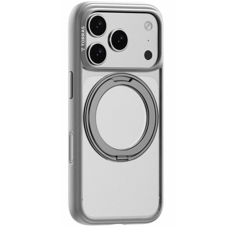 Захисний чохол TORRAS Ostand O1 Guardian (with MagSafe) для Apple iPhone 18 Pro Max - Grey (423810H) Захисний чохол TORRAS Ostand O1 Guardian (with MagSafe) для Apple iPhone 18 Pro Max - Grey: фото 1 з 1