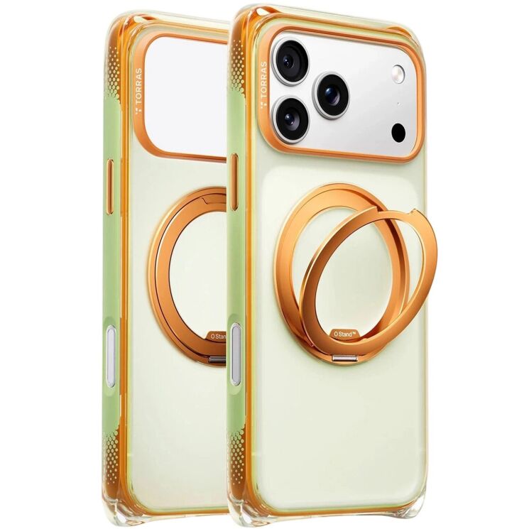 Захисний чохол TORRAS Ostand O3 Air Bios для iPhone 17 Pro Max - Citrus Rush: фото 1 з 8