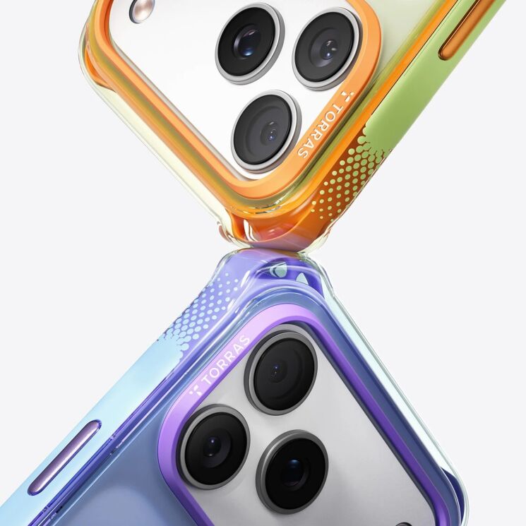 Захисний чохол TORRAS Ostand O3 Air Bios для iPhone 17 Pro Max - Moon Jellyfish: фото 7 з 8