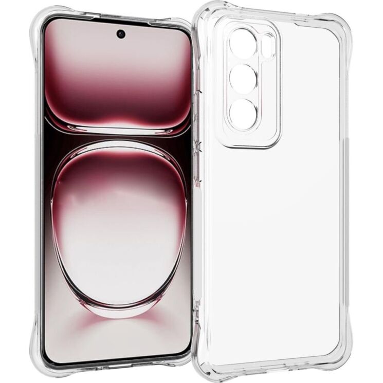 Захисний чохол UniCase AirBag для OPPO Reno 12 - Transparent: фото 1 з 5
