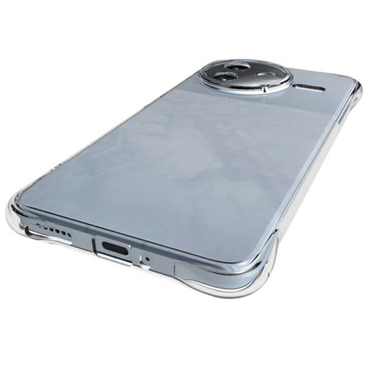 Захисний чохол UniCase AirBag для Xiaomi Poco F7 Pro - Transparent: фото 2 з 5