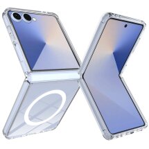 Защитный чехол UniCase AirBag MagSafe для Samsung Galaxy Flip 8 - Clear: фото 1 из 9
