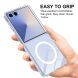 Защитный чехол UniCase AirBag MagSafe для Samsung Galaxy Flip 8 - Clear (423517C). Фото 7 из 9