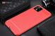 Силиконовый (TPU) чехол UniCase Carbon для Google Pixel 4 XL - Red (236905R). Фото 2 из 11