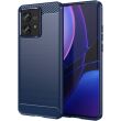 Защитный чехол UniCase Carbon для Motorola Edge 40 Neo - Blue (340000L)