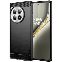 Защитный чехол MOFI Carbon Fiber для OnePlus Ace 3 Pro - Black: фото 1 из 9