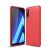 Силиконовый (TPU) чехол UniCase Carbon для Samsung Galaxy A7 2018 (A750) - Red: фото 1 из 7
