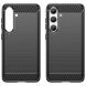 Защитный чехол UniCase Carbon для Samsung Galaxy S24 (S921) / Galaxy S25 (S931) - Black (343517B). Фото 2 из 8