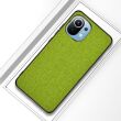 Защитный чехол UniCase Cloth Texture для Xiaomi Mi 11 - Green (233019G)