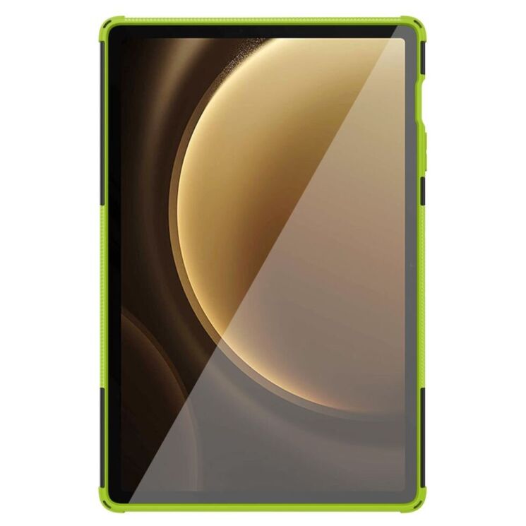 Захисний чохол UniCase Combo для Samsung Galaxy Tab S9 FE Plus (X610/616) - Green: фото 4 з 9