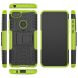 Противоударный чехол UniCase Hybrid X для Motorola Moto E6 Play (XT2029) - Black / Green (190008BG). Фото 8 из 8