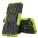 Противоударный чехол UniCase Hybrid X для Motorola Moto E6 Play (XT2029) - Black / Green (190008BG). Фото 7 из 8