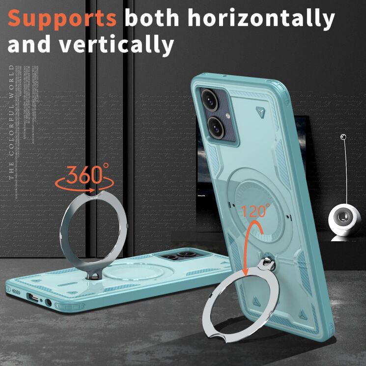 Захисний чохол UniCase Lander Armor для Samsung Galaxy A07 (A075) - Baby Blue: фото 2 з 6