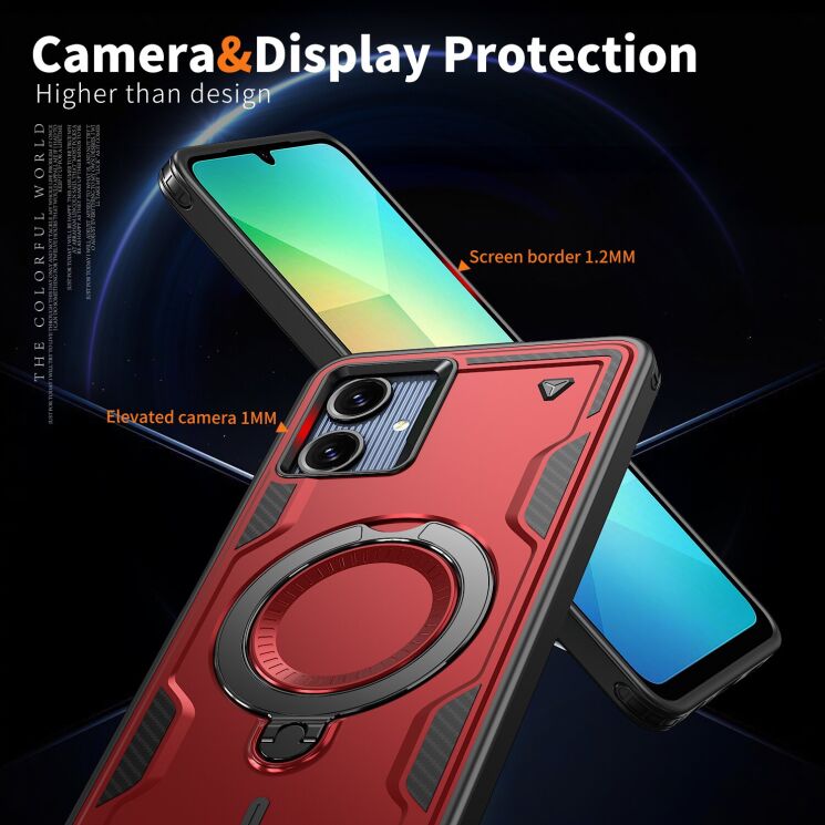 Захисний чохол UniCase Lander Armor для Samsung Galaxy A07 (A075) - Baby Blue: фото 5 з 6