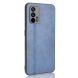 Защитный чехол UniCase Leather Series для Realme GT - Blue (282810L). Фото 3 из 8
