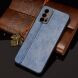Защитный чехол UniCase Leather Series для Realme GT - Blue (282810L). Фото 5 из 8