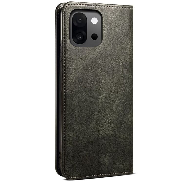 Захисний чохол UniCase Leather Wallet для OnePlus 13T - Green: фото 7 з 7