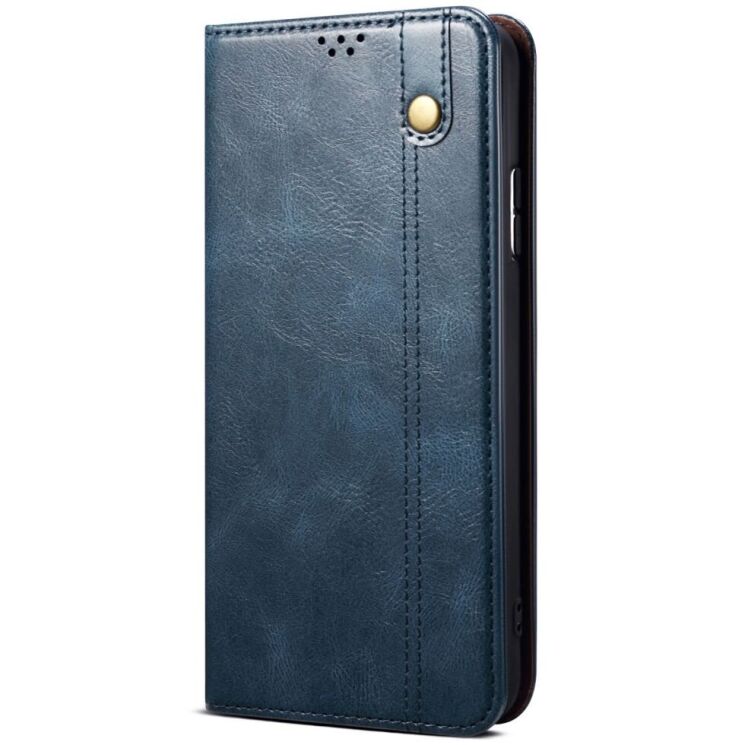Захисний чохол UniCase Leather Wallet для Samsung Galaxy M15 (M156) - Blue: фото 5 з 6