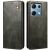 Защитный чехол UniCase Leather Wallet для Xiaomi Redmi Note 14S - Green: фото 1 из 7