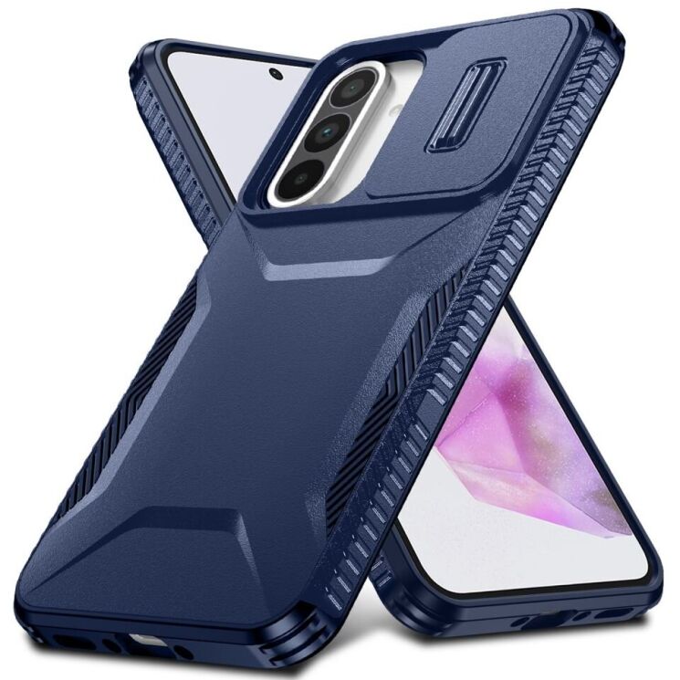 Защитный чехол UniCase Shuttle Guard для Samsung Galaxy A36 (A366) / A56 (A566) - Blue: фото 2 из 7