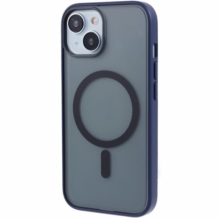 Защитный чехол UniCase Spectre Series для Apple iPhone 15 - Navy Blue: фото 2 из 15