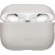 Защитный чехол UNIQ Lino для AirPods Pro 3 (UNIQ-AIRPODSPRO3- LINOBEGIVY) - Gray (390182H). Фото 1 из 11