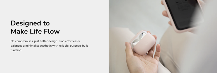 Защитный чехол UNIQ Lino для AirPods Pro 3 (UNIQ-AIRPODSPRO3- LINOBEGIVY) - Gray (390182H) Защитный чехол UNIQ Lino для AirPods Pro 3 (UNIQ-AIRPODSPRO3- LINOBEGIVY) - Gray: фото 11 из 11
