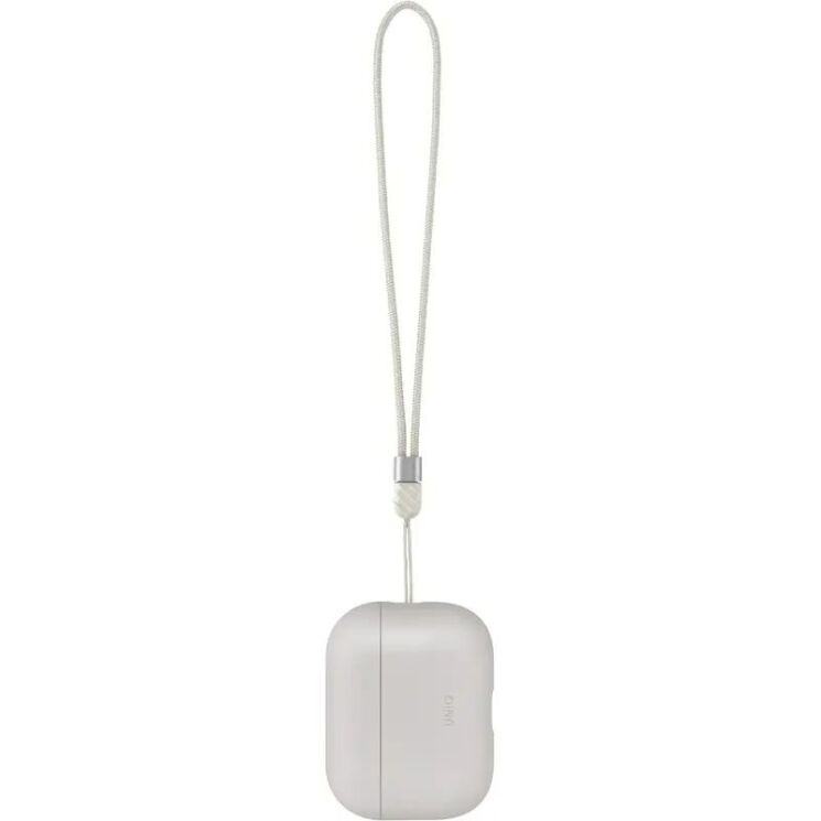 Защитный чехол UNIQ Lino для AirPods Pro 3 (UNIQ-AIRPODSPRO3- LINOBEGIVY) - Gray (390182H) Защитный чехол UNIQ Lino для AirPods Pro 3 (UNIQ-AIRPODSPRO3- LINOBEGIVY) - Gray: фото 5 из 11