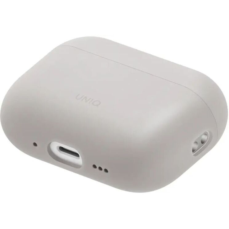 Защитный чехол UNIQ Lino для AirPods Pro 3 (UNIQ-AIRPODSPRO3- LINOBEGIVY) - Gray (390182H) Защитный чехол UNIQ Lino для AirPods Pro 3 (UNIQ-AIRPODSPRO3- LINOBEGIVY) - Gray: фото 2 из 11