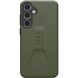 Защитный чехол URBAN ARMOR GEAR (UAG) Civilian для Samsung Galaxy S24 Plus (S926) - Olive Drab (347008O). Фото 1 из 9