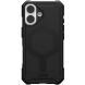 Защитный чехол URBAN ARMOR GEAR (UAG) Essential Armor MagSafe для Apple iPhone 16 - Black (360753B). Фото 1 из 7